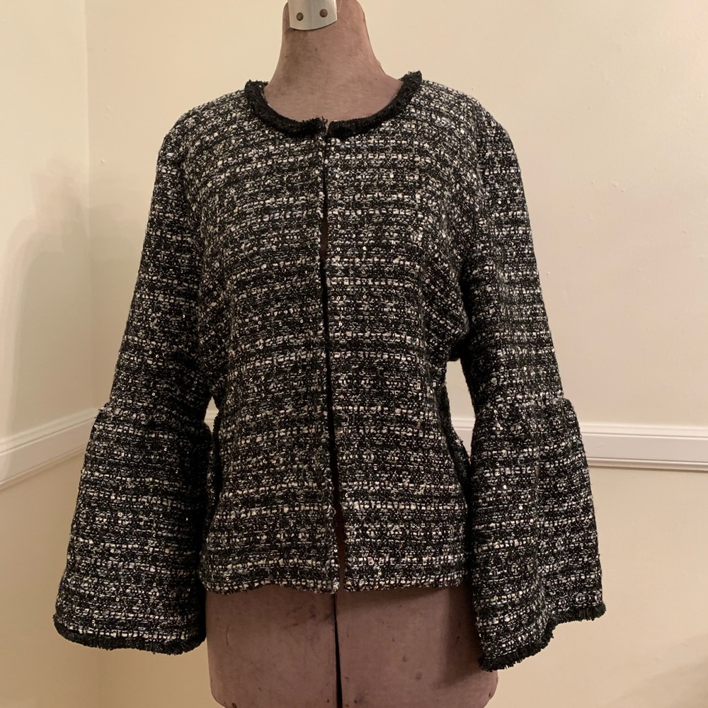 J Crew Boucle Chanel-style Jacket Size 12